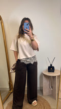 T-shirt dentella